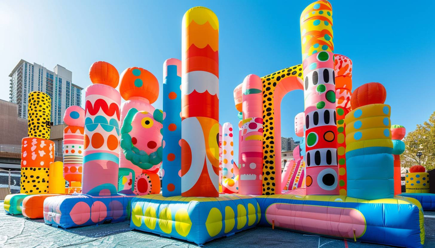 Comment les structures gonflables géantes transforment le marketing visuel